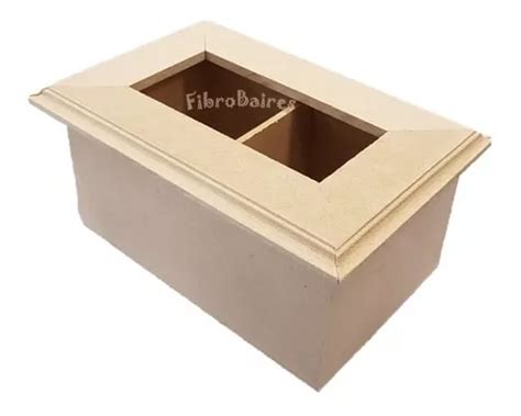 Caja De Te Divisiones Fibrofacil Tapa Con Vidrio Y Moldura Mercadolibre