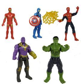 5 Piece Avengers Endgame Action Figure Set With Weapons | Shop Today. Get it Tomorrow ...