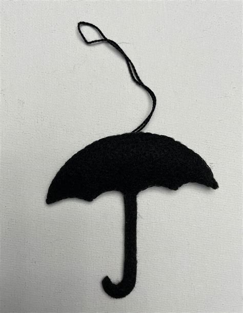 Black Umbrella Ornament Inspired By Umbrella Academy And Etsy