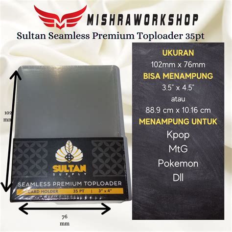 Jual Sultan Toploader Premium Seamless Pt Satuan Shopee Indonesia