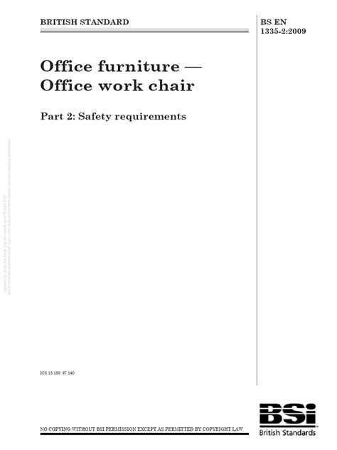 En1335 Part2 Safety Requirement | PDF | Technology & Engineering