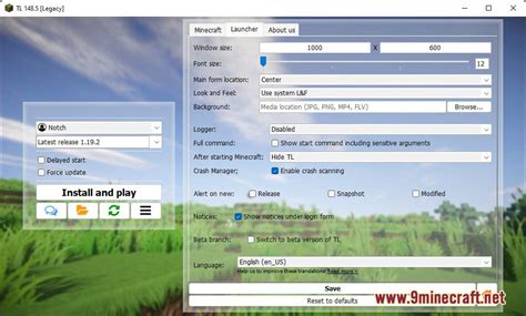 Tl Legacy Launcher - 1Minecraft