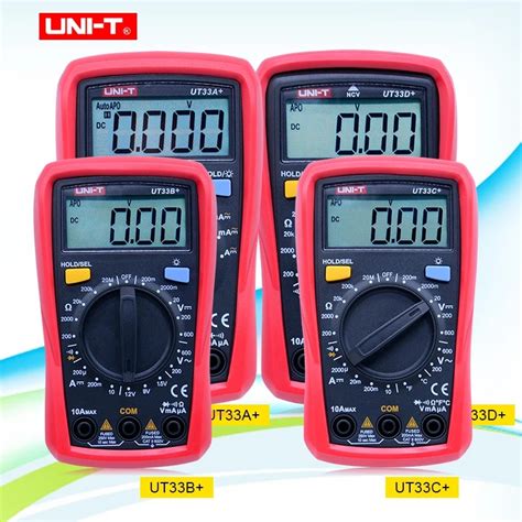 Uni T Ut Series Palm Size Digital Multimeters Professional Electrical