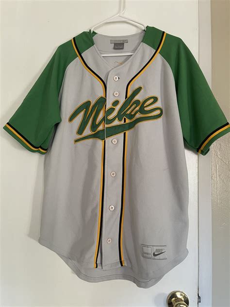 Nike × Vintage 90s Nike Cursive Logo Jersey Grailed