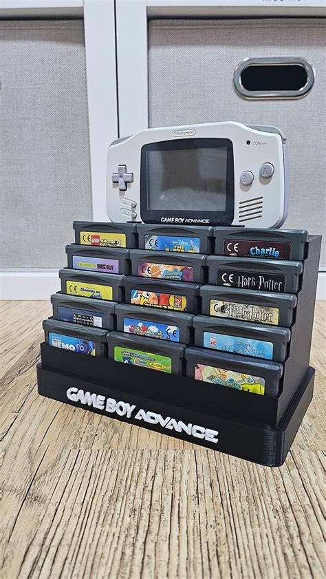 GBA Stand Gameboy Advance GBA Console and Game Holder Display Protector - Etsy