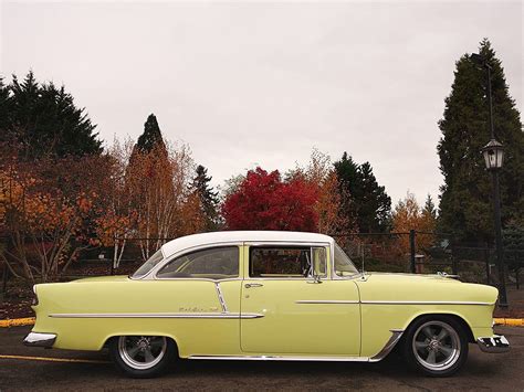 1955 Chevy Belair With 17 Classic Torq Thrust Package