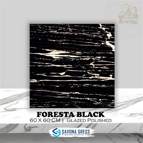 Jual Granite Lantai X Foresta Black Glossy Savona Gress Shopee