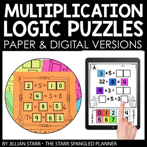 Multiplication Investigation Title Teaching With Jillian Starr