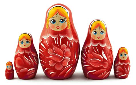 Червоний Матрьошки на Matroshka.biz