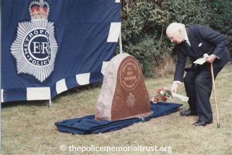 Dc John Fordham The Police Memorial Trust