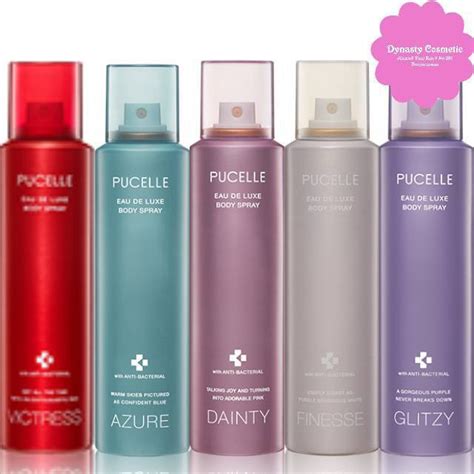 Jual Pucelle Eau De Luxe Body Spray Ml Shopee Indonesia