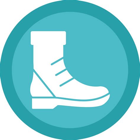 Boot Glyph Due Circle Icon Design 43880259 Vector Art At Vecteezy