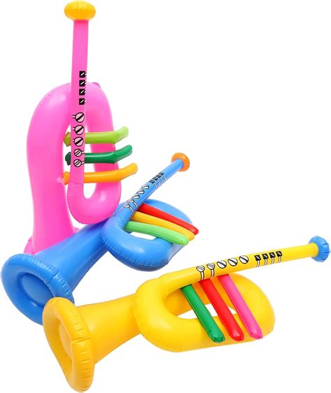 TOYANDONA Instrumento Musical Inflable 6 Piezas Instrumento Inflable