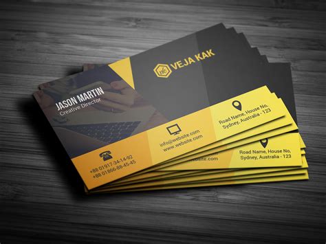 Behance Business Cards