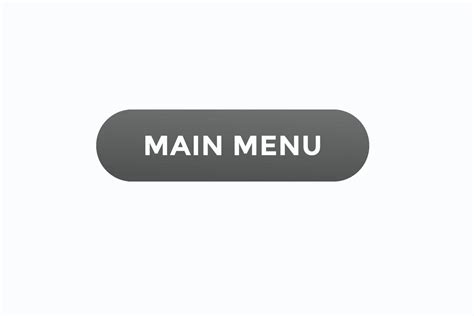 Basic Rgbmain Menu Button Vectors Sign Label Speech Bubble Main Menu