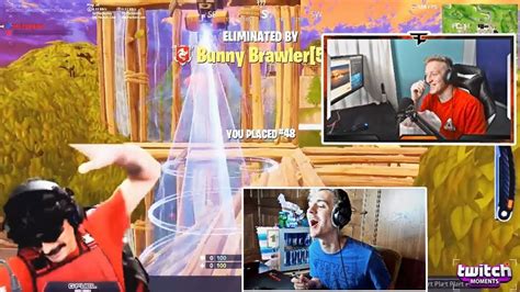 Tfue And Ninja React To Fortnite Funny Moments Together Twitch