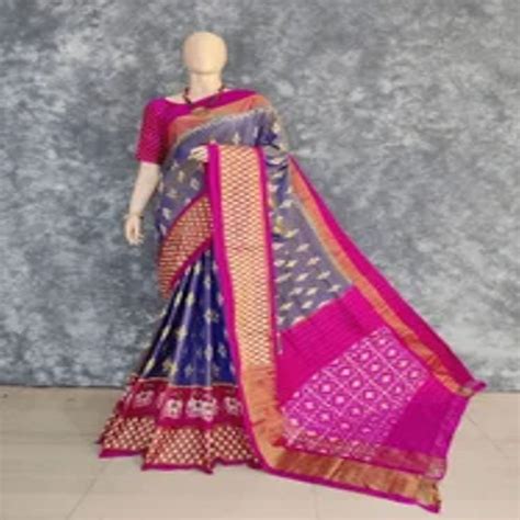 Gota Work Printed Silk Saree 6 3 M With Blouse Piece At Rs 419 In