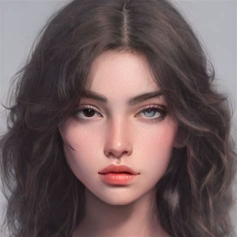 Digital Portrait Art Digital Art Girl Hair Inspiration Really Funny