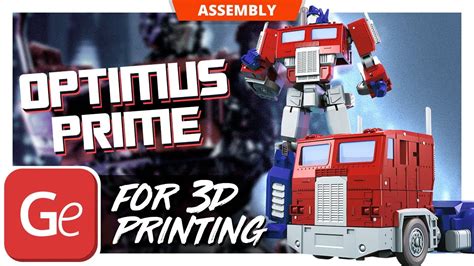 Optimus Prime 3d Printing Model Assembly By Gambody Youtube