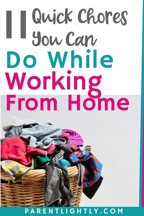 11 Ways To Do Housework While Working From Home Artofit