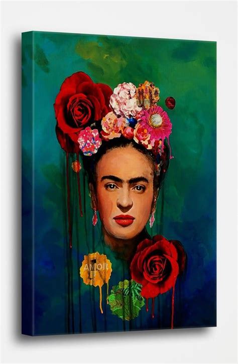 Prints Frida Printable Poster Frida Wall Decor Frida Kahlo Wall Art