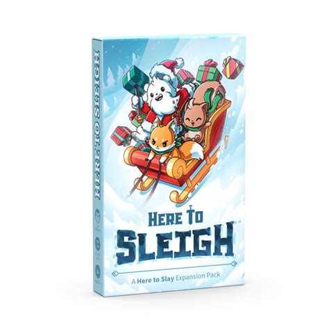 Here to Slay: Here to Sleigh Expansion Pack | Bards & Cards