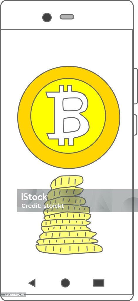 Image Of Increasing Bitcoin Stock Illustration Download Image Now