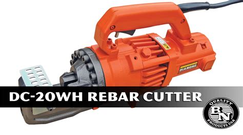 Product Spotlight DC 20WH Portable Rebar Cutter BN Products USA