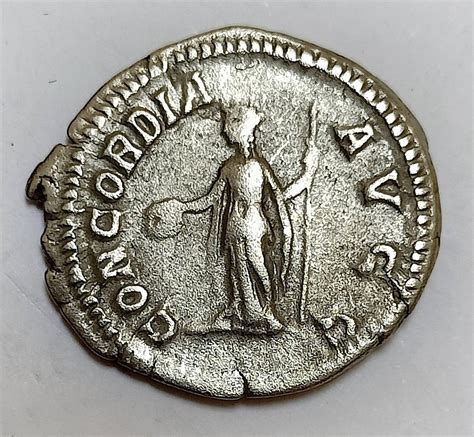 Roman Empire Plautilla Ad Ar Denarius Rome Ad Catawiki