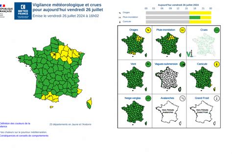 Beaucoup De Pluie Et Des Orages En France Ce Vendredi Les 23