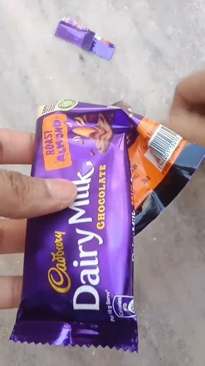 Cadbury Dairy Milk Chocolate Roast Almond Opening Short Video 🍫🍫😍 Youtube