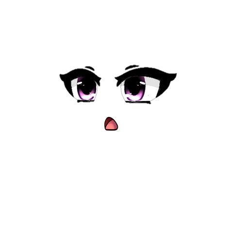 Gacha Girl Eyes Transparent