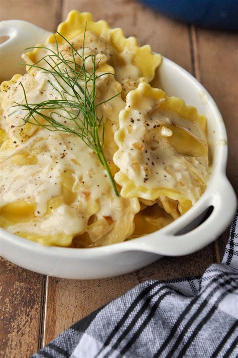 Lobster Ravioli With Creamy Sauce Recipe Home Cooked Harvest