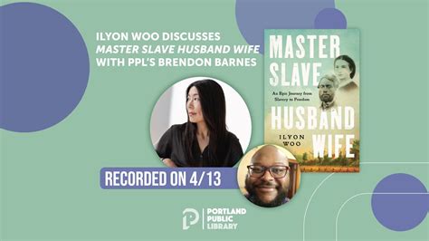 Ilyon Woo Discusses Her Book “master Slave Husband Wife” Youtube