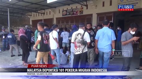 Malaysia Deportasi 101 Pekerja Migran Indonesia