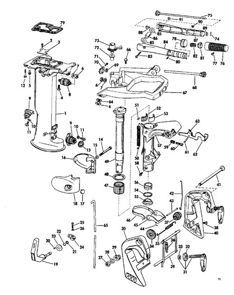 Mercury Hp Outboard Parts Diagram Mercury Hp Outboard