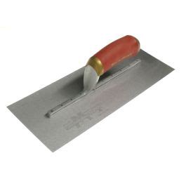 Marshalltown Pre-Worn Stainless Steel Plasterers Trowel (14 inch) - Bradfords Building Supplies