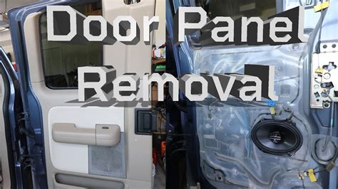 Ford F150 Rear Door Panel Removal 2004 2005 2006 2007 2008 YouTube