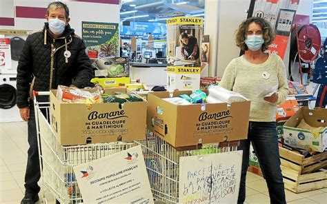 Secours Populaire Une Collecte Alimentaire Fructueuse Lanvollon