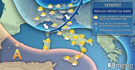 Meteo Venerd Primi Segnali Di Cambiamento Arriva La Pioggia Ecco