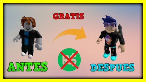 Como Crear Un Avatar De Roblox Sin Robux TODORBX 2025