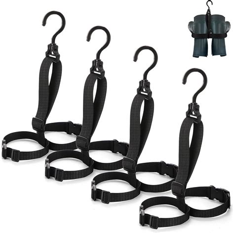 Amazon ZENFUN Set Of 4 Fishing Wader Boots Hanger Wader Boots