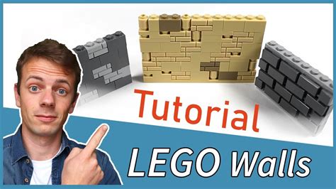How To Build A Lego Wall Tutorial Youtube