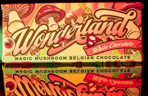 Wonderland Chocolate Magic Mushroom Bars