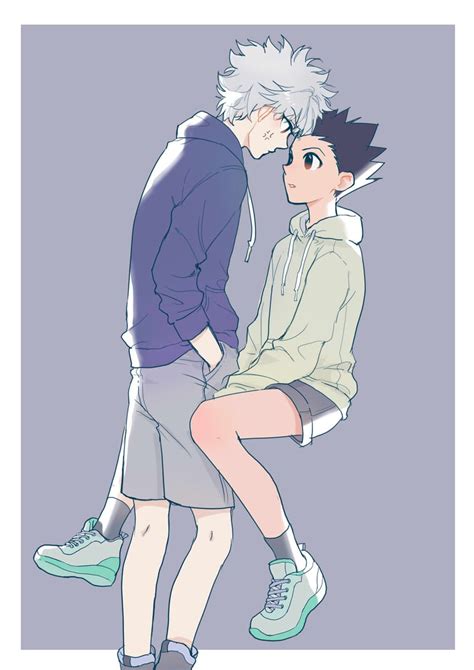 Killua Zoldyck And Gon Freecss Hunter X Hunter Drawn By Maosishu