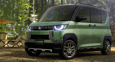 New Mitsubishi Delica Mini Is A Rugged Kei Car That Looks Both Cute And ...