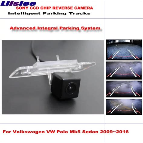 Liislee Dynamic Guidance Rear Camera For Volkswagen VW Polo Mk5 Sedan