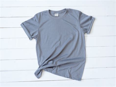 Grey T Shirt Mockup Images – Browse 42,673 Stock Photos, Vectors, and ...