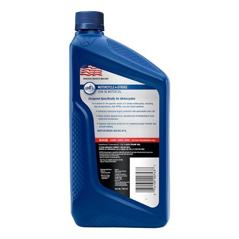 Valvoline 4 Stroke Motorcycle Engine Oil 20w 50 1 Quart