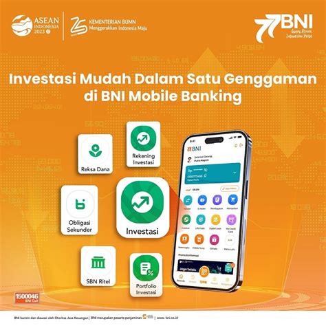 Investasi Mudah Dalam 1 Genggaman Di BNI Mobile Banking Promo BNI